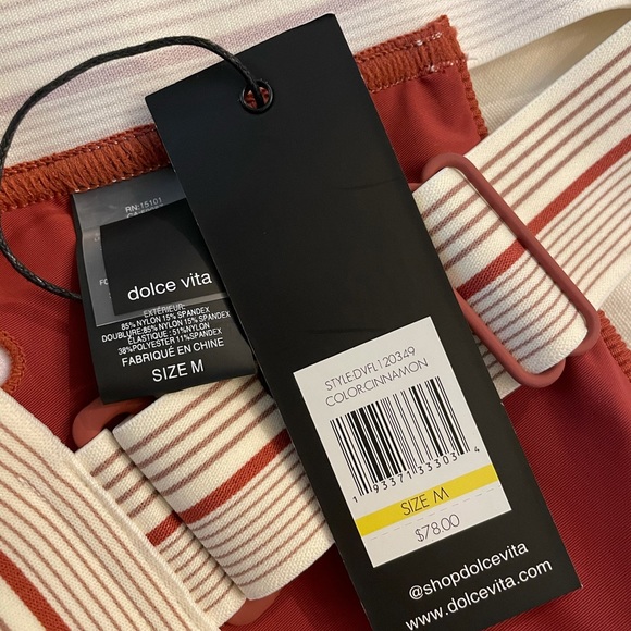 Dolce vita multi swim top - Picture 8 of 9